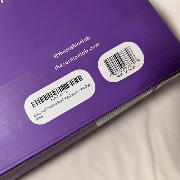 New Cushion Lab Patented Pressure Relief Seat Cushion for Long Sitting Hours - Picture 4 of 9